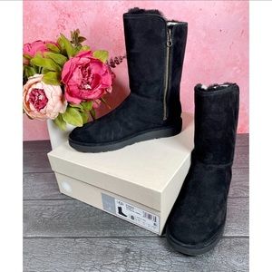 UGG ABREE SHORT II GRIGIO BOOTS